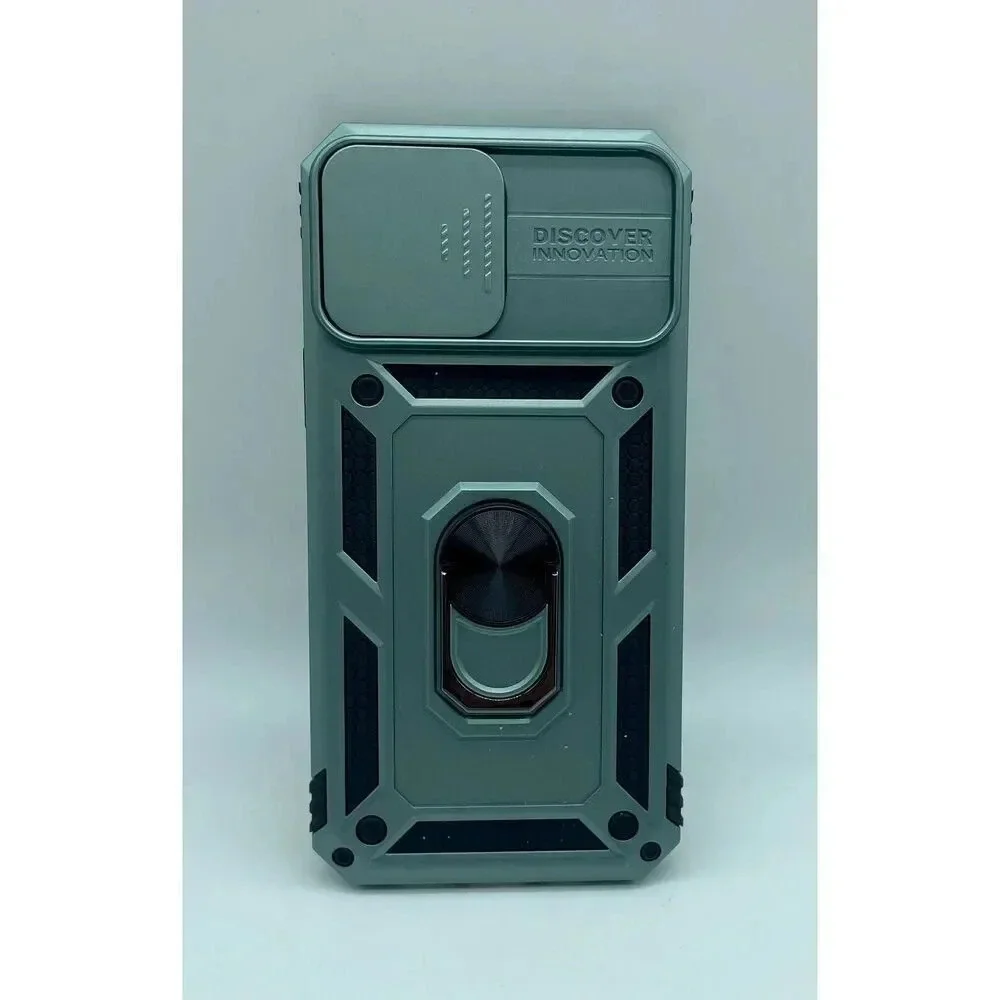 Hybrid Hard Case With Camera Lens Cover &‎ Kickstand For iPhone 13 Pro Max 6.7”